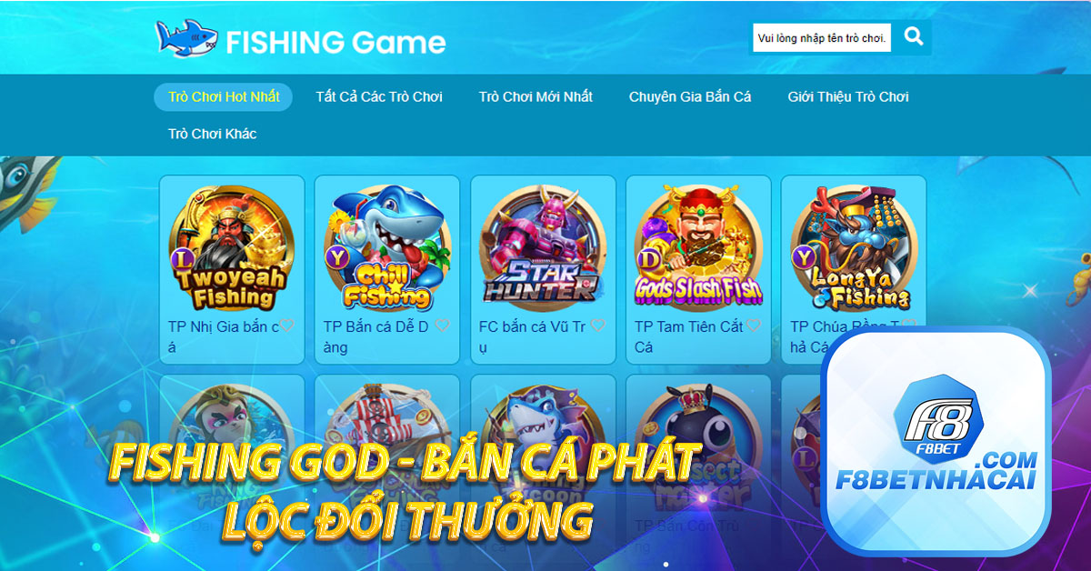 Fishing God - Bắn cá Phát Lộc đổi thưởng